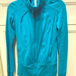 Lululemon Teal lined jacket